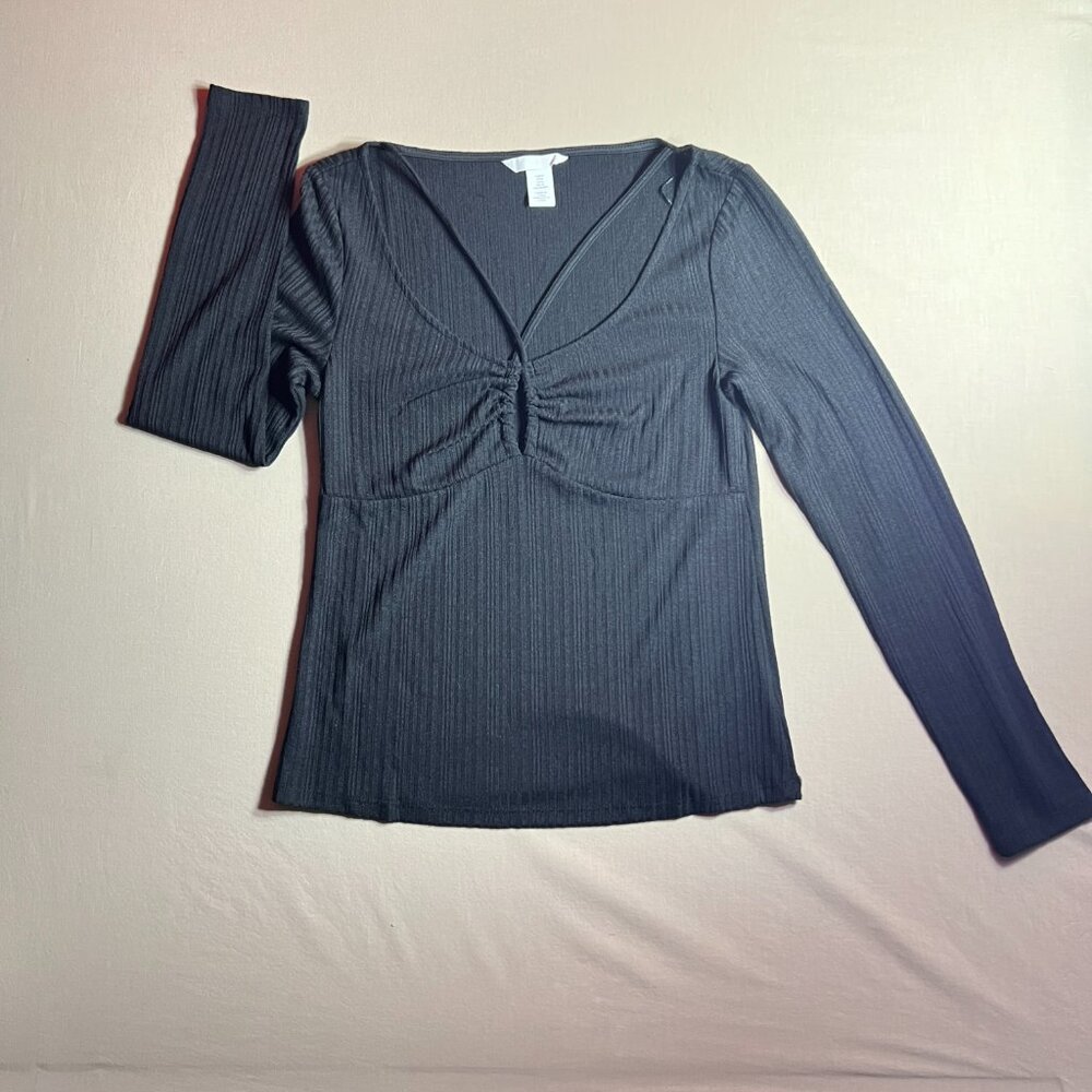H&M Black Top Size Medium